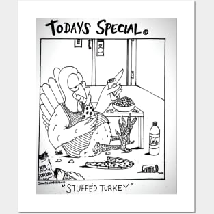 Stuffed Turkey Posters and Art